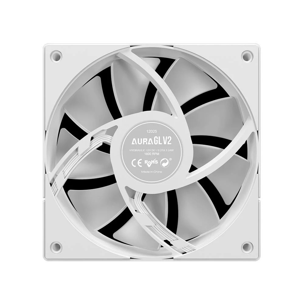 Imagem 5 de 5 do produto Water Cooler Gamdias Aura Gl 240 V2 Wh, ARGB, 240mm, Amd, Intel, Branco