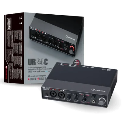 Interface De Áudio Yamaha Steinberg Ur24c KaBuM