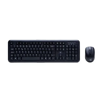 Teclado + Mouse Sem Fio Exagon Maxprint, Abnt2, 1200 Dpi, Preto