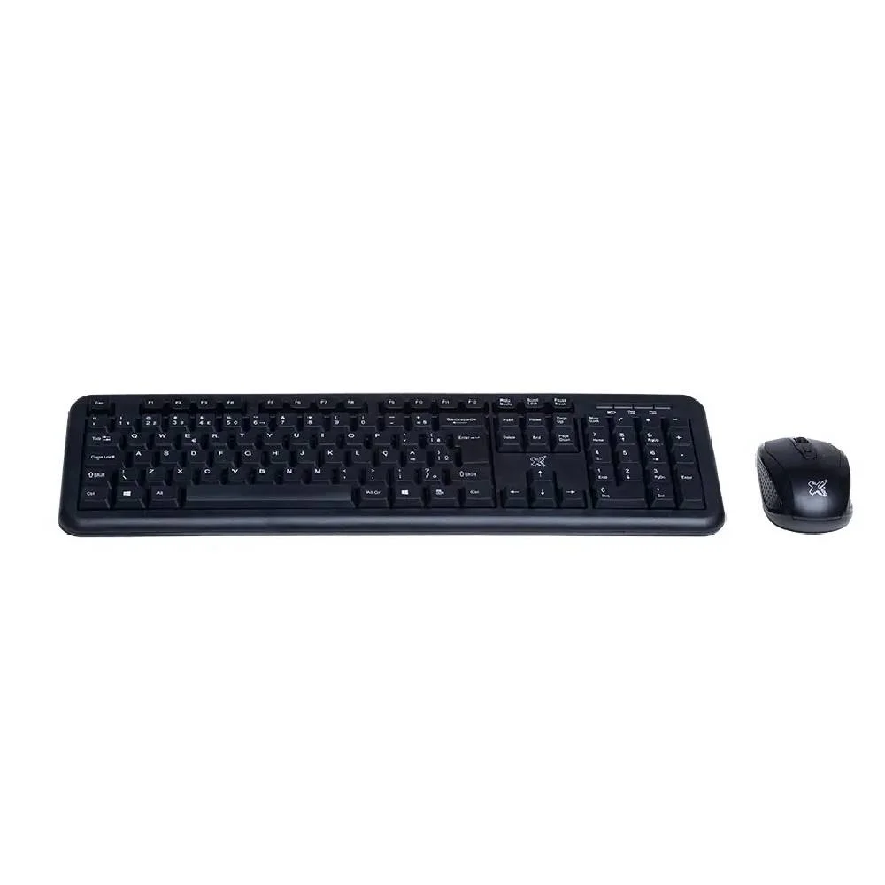 Imagem 3 de 5 do produto Teclado + Mouse Sem Fio Exagon Maxprint, Abnt2, 1200 Dpi, Preto