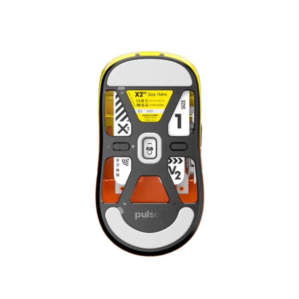 Imagem 2 de 2 do produto Mouse Pulsar Demon Slayer Edition - X2v2 Mini Zenitsu