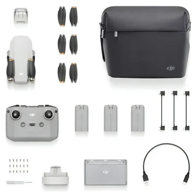 Mini Drone Dji, Dji Mini 2 Se Fly More Combo Com Câmera 2.7k