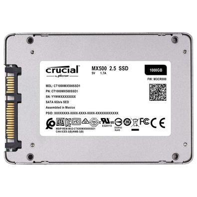SSD Crucial 1TB Mx500 25 Sata 3 KaBuM