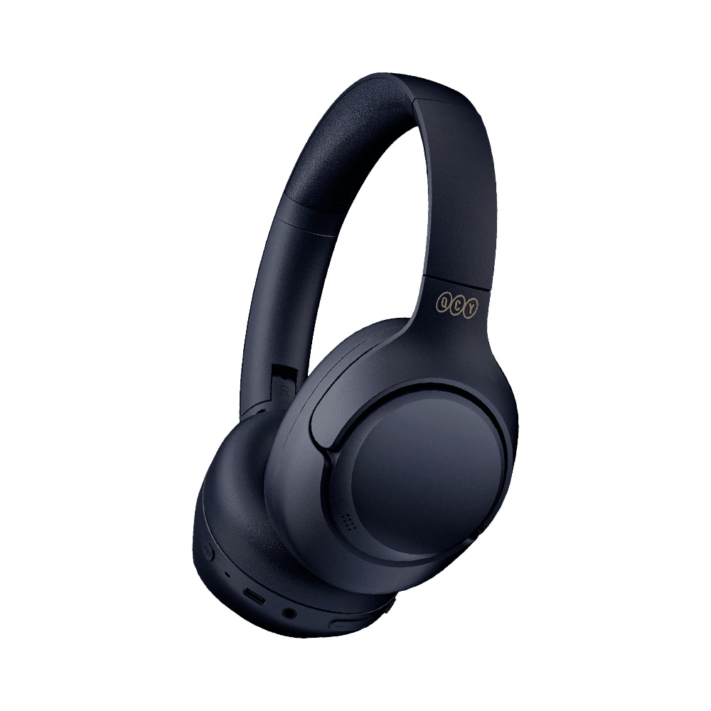 Imagem 3 de 5 do produto Headset Sem Fio Qcy H3 Anc Adaptativo Multiponto Bluetooth Tws 5.3 + Cabo P2  60h - Azul