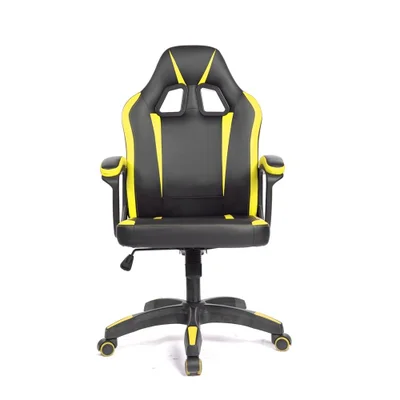 Cadeira Gamer Fortt Lípsia, Até 120KG, Reclinável, Preto e Amarelo - Cgf002-am