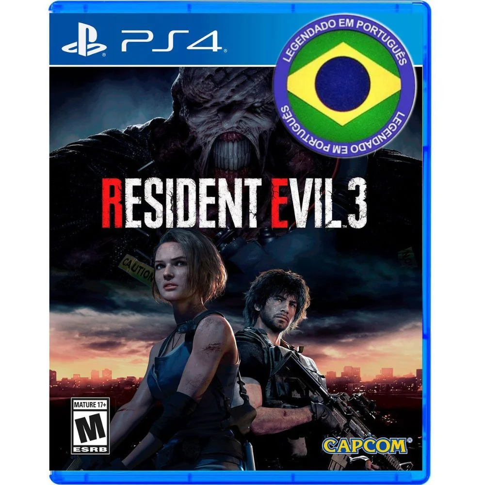 Jogo Resident Evil 3 PS4 KaBuM