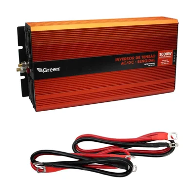 Inversor Off Grid Solar Green, 12v, 3000w, Senoidal