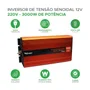Inversor Off Grid Solar Green, 12v, 3000w, Senoidal