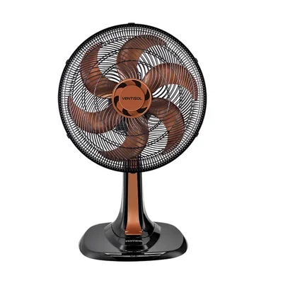 Ventilador De Mesa Turbo Ventisol Premium, 30cm, 220V, Bronze - Turbo6p