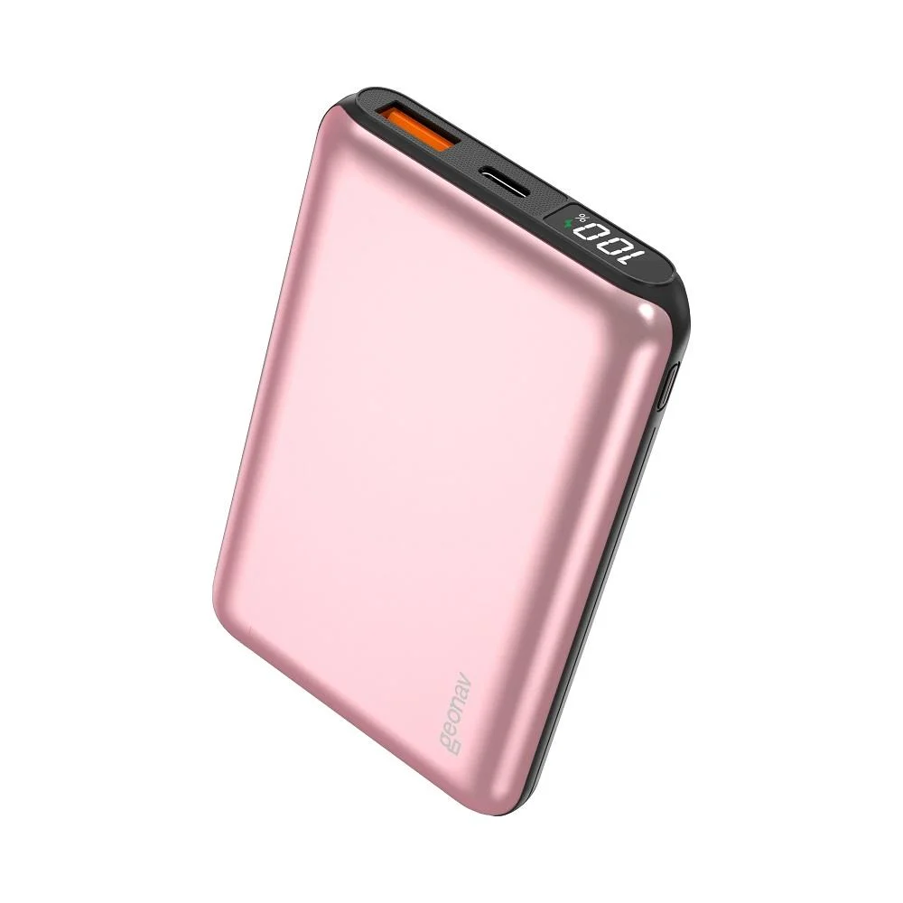 Imagem 5 de 5 do produto Carregador Usb Portatil 10000mah, Rosa Dourado, Pb10k20wrg
