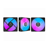 Kit Fan Cooler K-mex ARGB - Aala 120x120 Com Controle Remoto 2