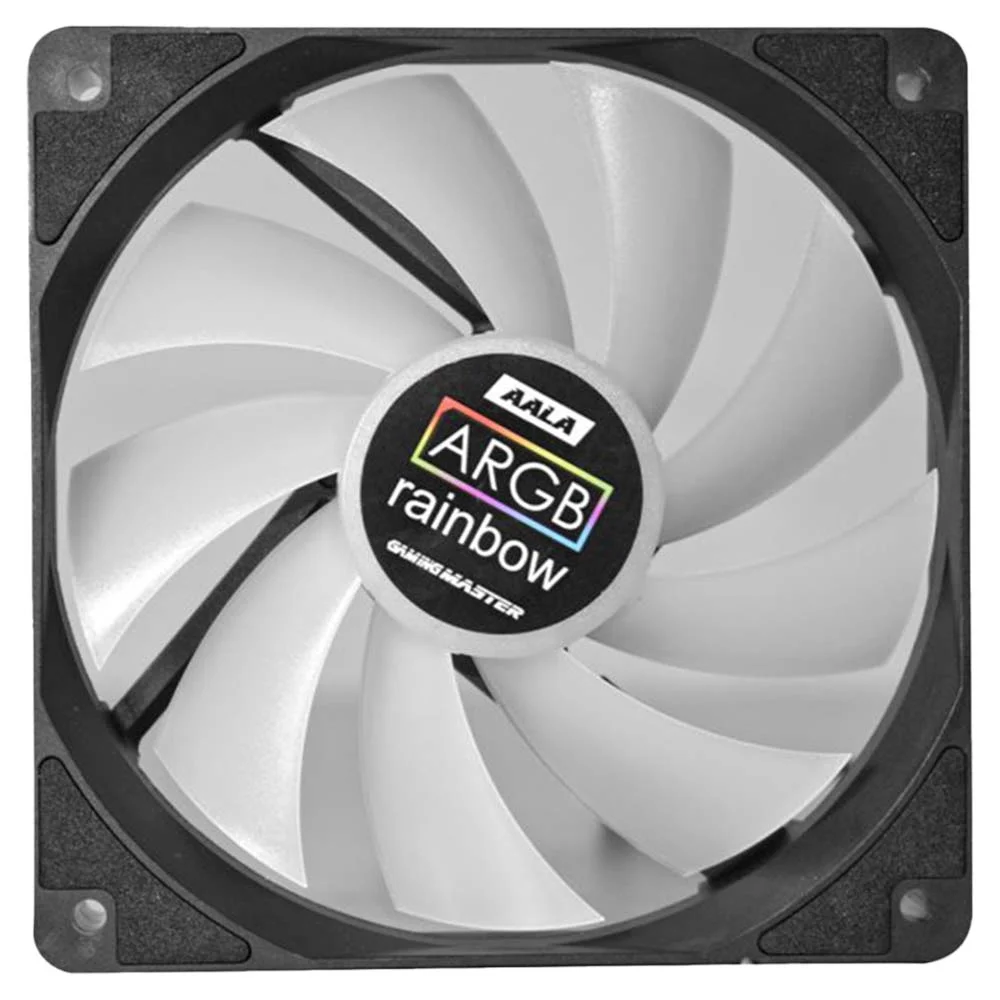 Kit Fan Cooler K-mex ARGB - Aala 120x120 Com Controle Remoto 8