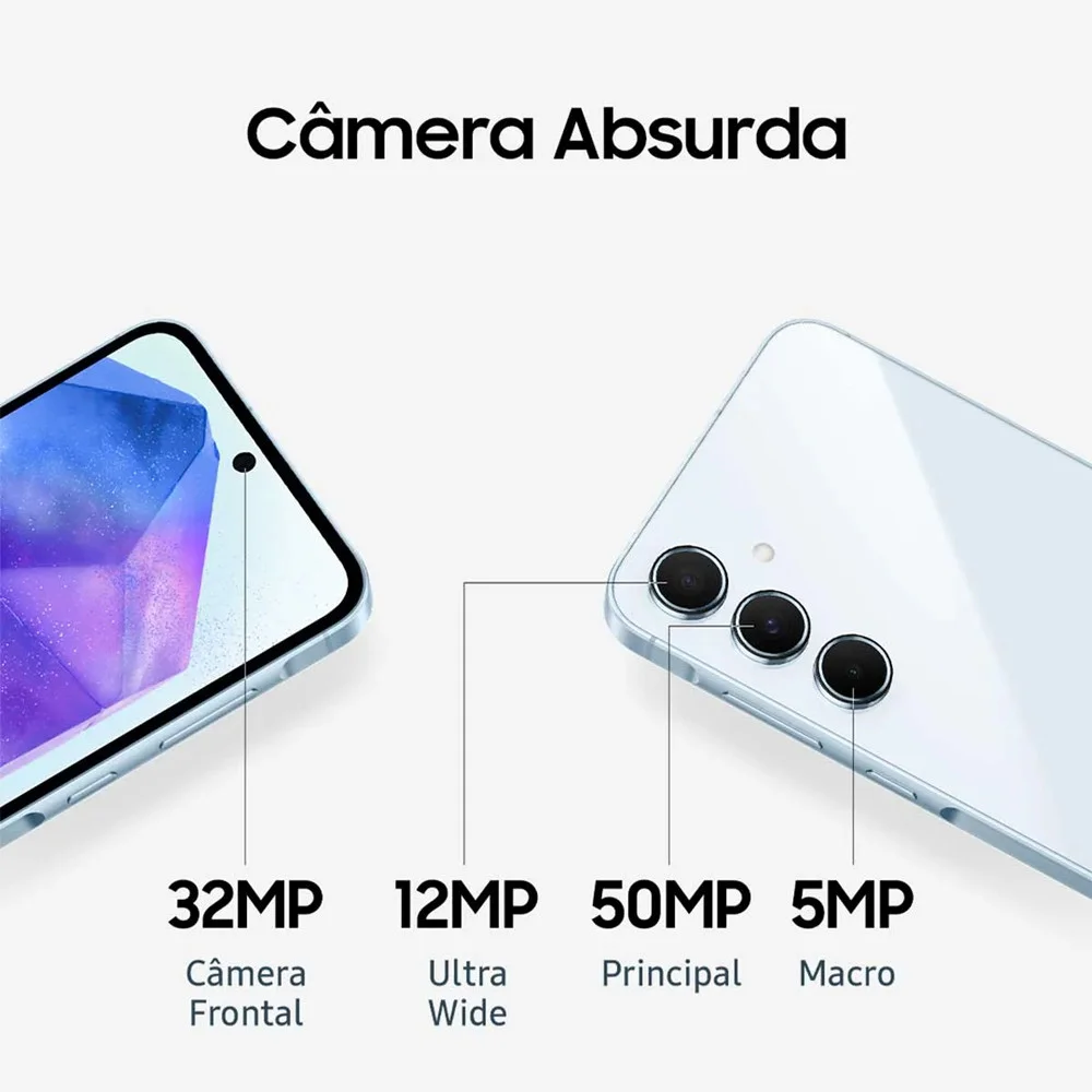 Smartphone Samsung Galaxy A55 5G KaBuM