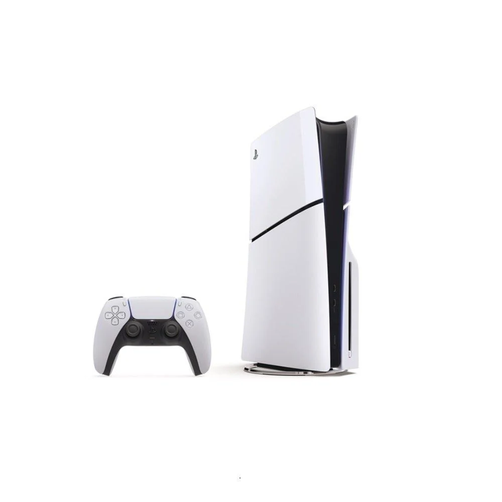 Console PlayStation 5 Slim Sony, SSD 1TB, Controle Sem Fio DualSense, Branco + 2 Jogos- 1000038899 Console PlayStation 5 Slim Sony, SSD 1TB, Controle Sem Fio DualSense, Branco + 2 Jogos- 1000038899