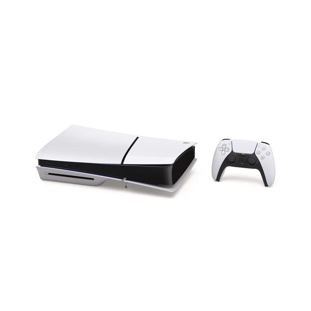 Console PlayStation 5 Slim Sony, SSD 1TB, Controle Sem Fio DualSense, Branco + 2 Jogos- 1000038899 Console PlayStation 5 Slim Sony, SSD 1TB, Controle Sem Fio DualSense, Branco + 2 Jogos- 1000038899