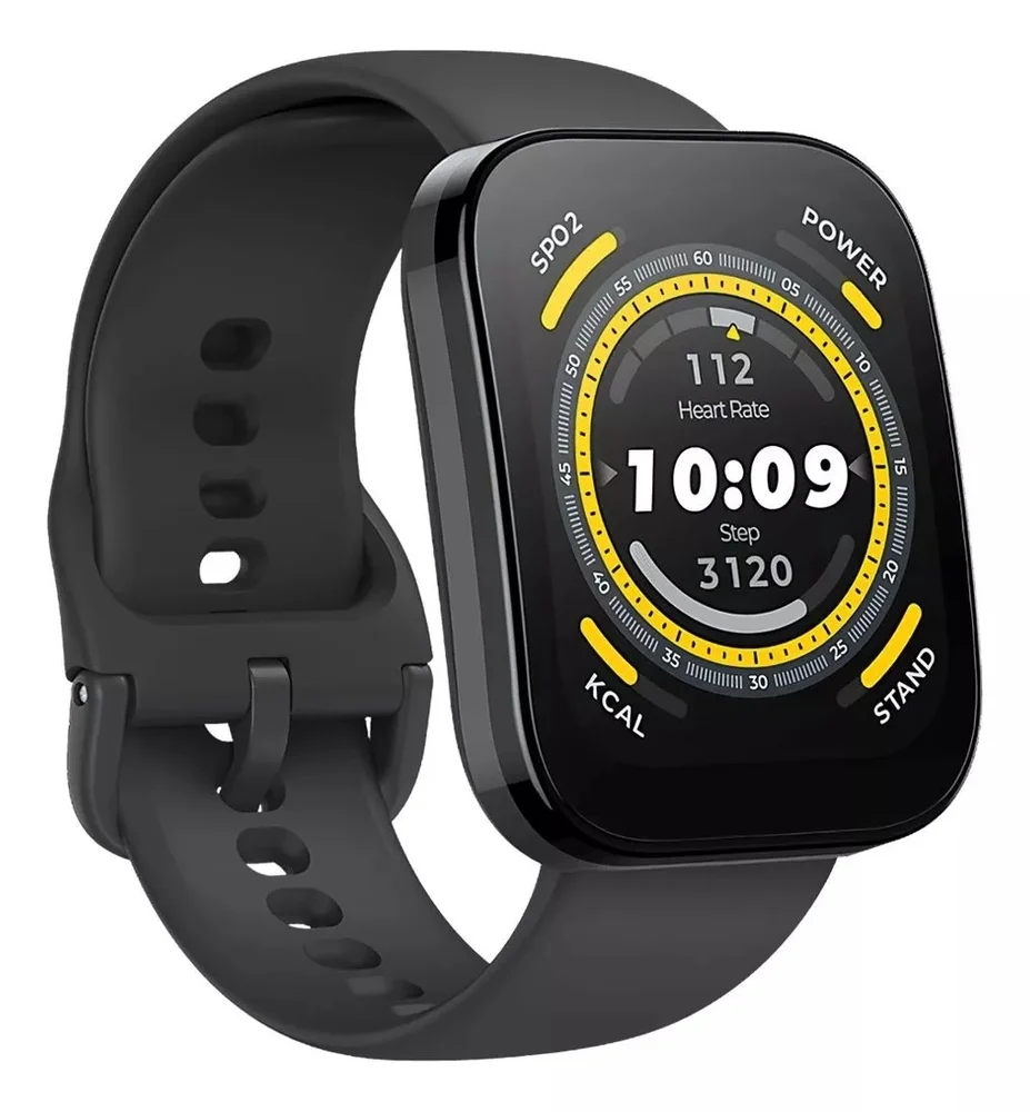 Smartwatch Amazfit Bip 5 Sport, Tela De 1.91", Caixa 45.9mm De Plástico, Multiira Preta, Chamadas Bluetooth