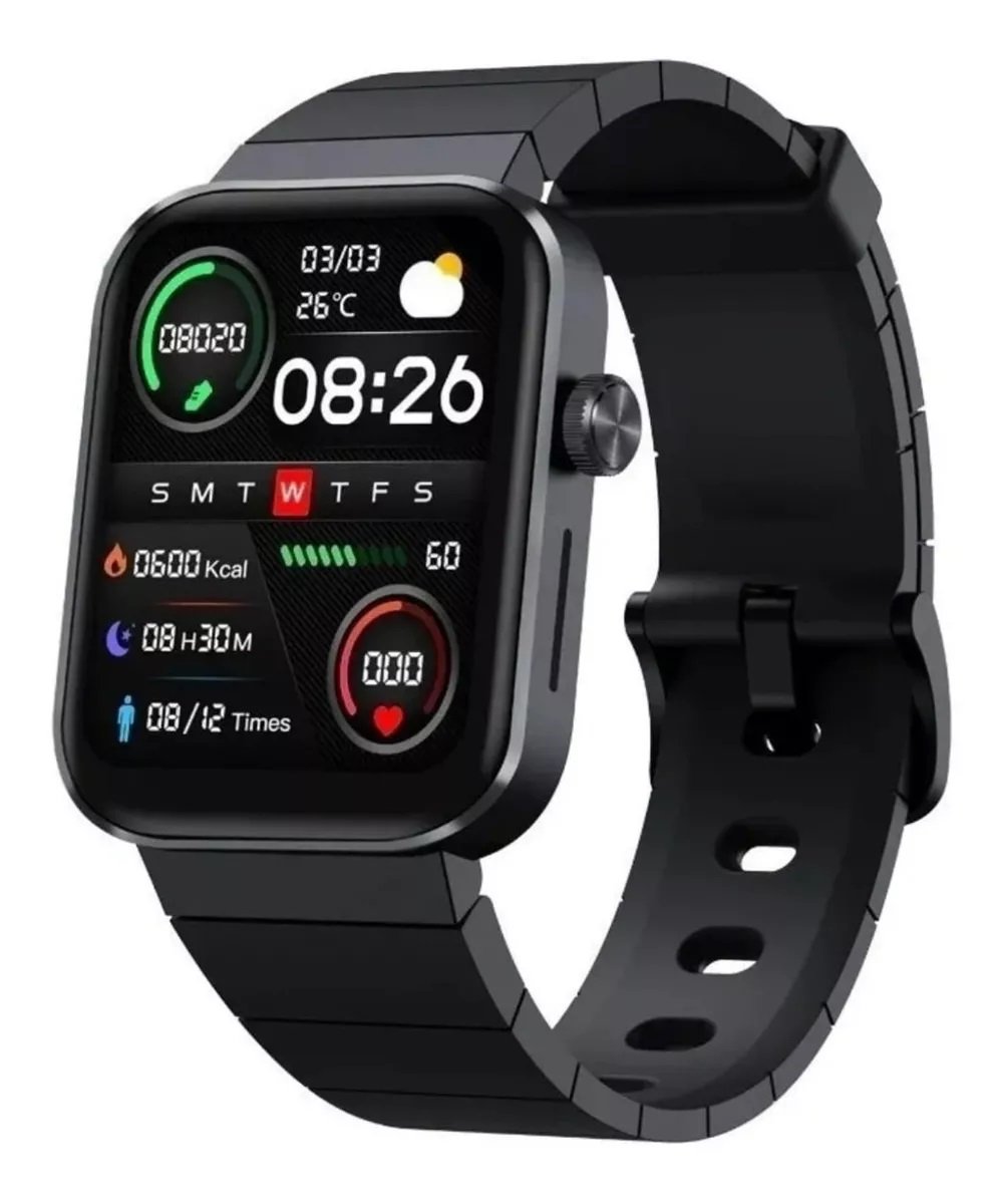Smartwatch Mibro T1, Chamadas Via Bluetooth, Tela Amoled 20 Sports, 2atm