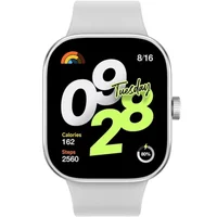 Smartwatch Redmi Watch, 4 Versão Global, Cinza Prateado, Lançamento 2024