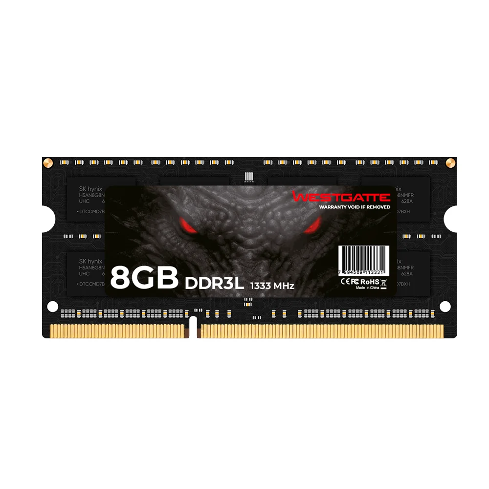 Memoria Ram Notebook Westgatte, 8GB, 1333Mhz, DDR3