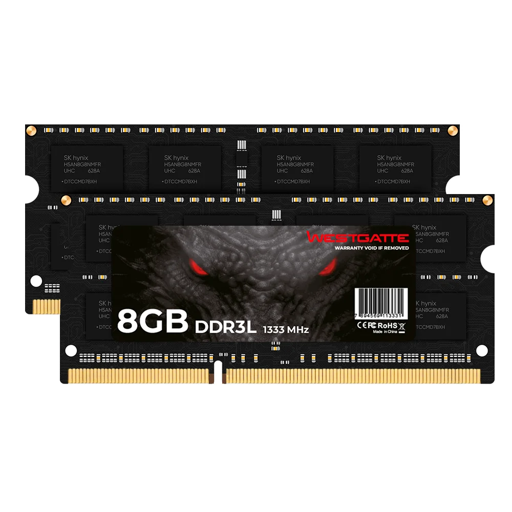 Imagem 3 de 5 do produto Memoria Ram Notebook Westgatte, 8GB, 1333Mhz, DDR3
