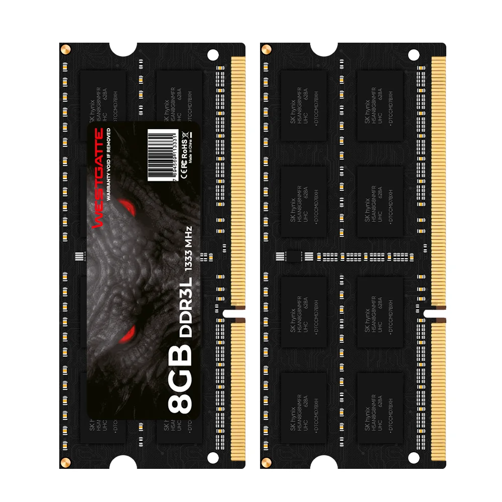 Imagem 4 de 5 do produto Memoria Ram Notebook Westgatte, 8GB, 1333Mhz, DDR3