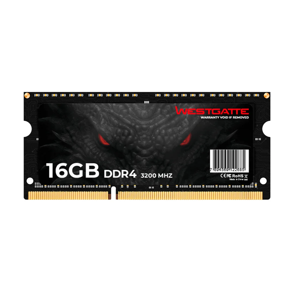 Memória Ram Westgatte, 16GB, 3200Mhz DDR4, Para Notebook