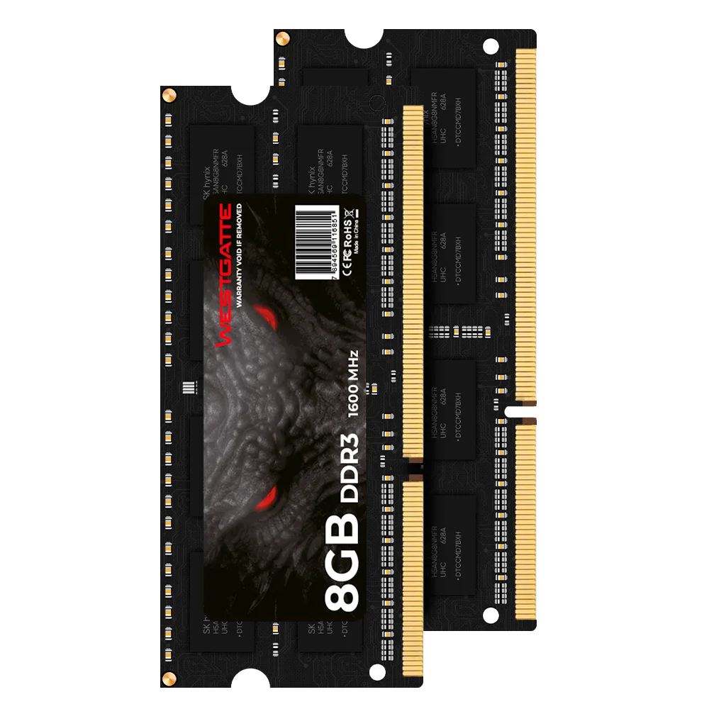 Memoria Ram Notebook Westgatte, 8GB, 1600Mhz, DDR3 Memoria Ram Notebook Westgatte, 8GB, 1600Mhz, DDR3