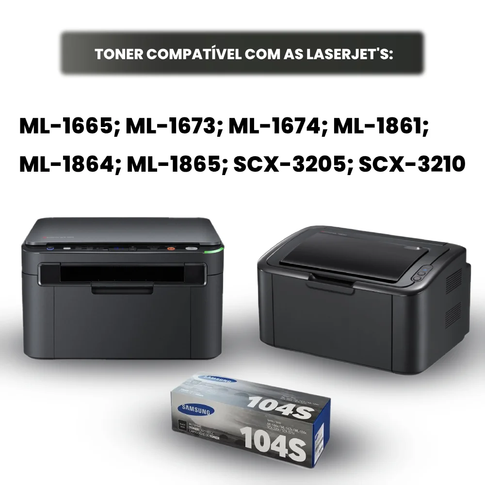 Toner Compatível Samsung D104 1.5K Evolut - view 4