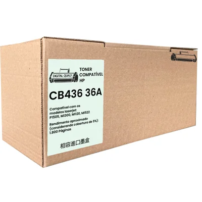 Toner Cb436a / 36a Compatível Para Laserjet