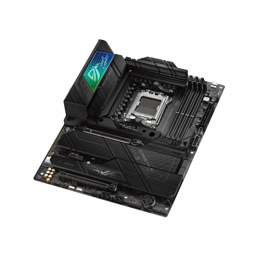 Placa Mãe Asus Rog Strix X670e-f Gaming, WIFI, ATX am5, DDR5, HDMI Dp M.2, USB 3.2 7