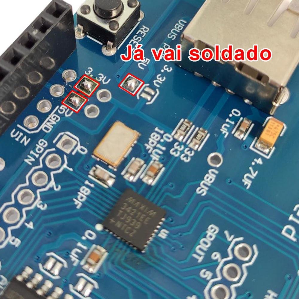 Imagem 5 de 5 do produto Shield USB Host Adk 2.0, Para Arduino Uno Mega, Google, Xbox
