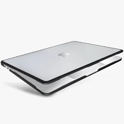 Capa Clear View Special Macbook Pro 16.2 M3 2023 (a2991) Cor:preta