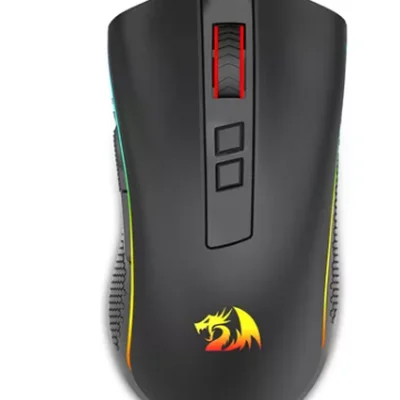 Mouse Gamer Redragon M711 Cobra, Sem Fio, Pro RGB, 16000 Dpi, Preto