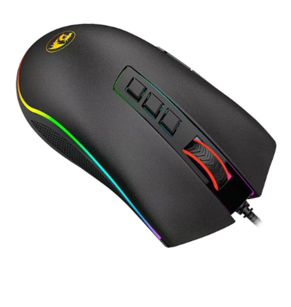 Imagem 4 de 4 do produto Mouse Gamer Redragon Cobra Chroma M711, Com Fio, RGB, 10000 Dpi,  Preto