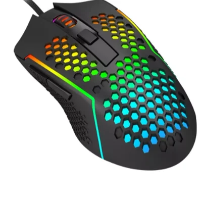 Mouse Gamer Redragon M987pk Reaping Elite, Com Fio, RGB, 32000 Dpi, Preto