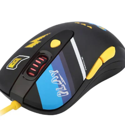 Mouse Gamer Redragon Cerberus B703 Brancoala, Com Fio, USB, 7200 Dpi