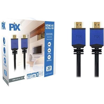 Cabo HDMI 2.0 4k 19p, Com Filtro, 20m