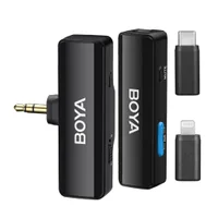 Microfone Lapela Boya Boyalink A1 Android/ios, 3.5mm, Preto