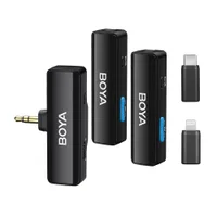 Microfone Lapela Boya Boyalink A2 Android/ios 3.5mm, Preto