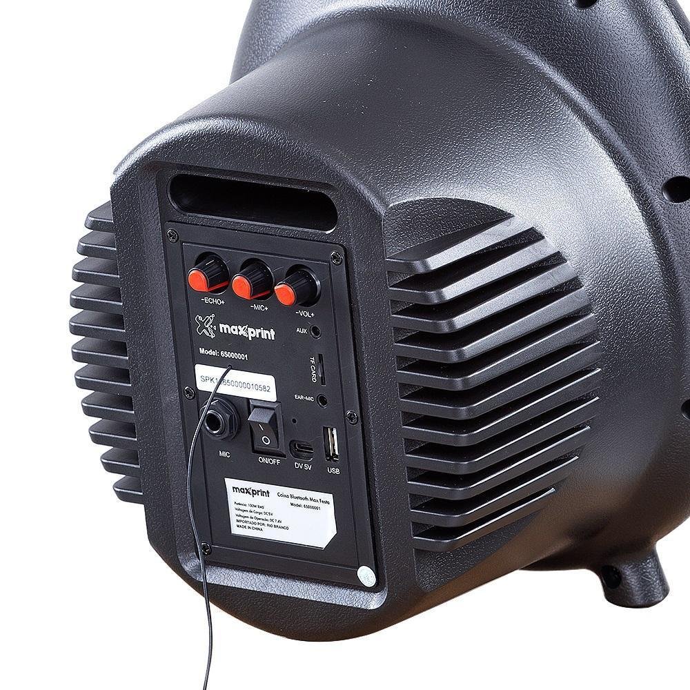 Caixa Acústica Max Festa Maxprin 100w RMS KaBuM