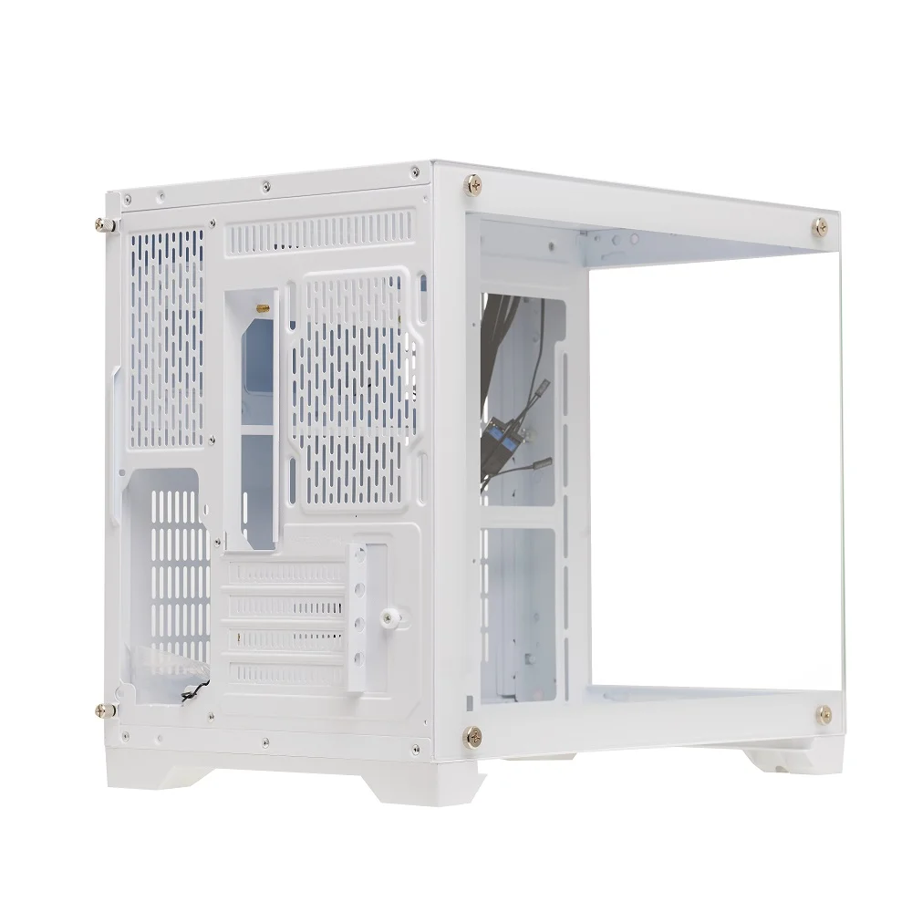 Imagem 4 de 5 do produto Gabinete Gamer Liketec Mini Tower, Sem Fan, Sem Fonte, Mad Rock Snow - Lc-cb3x2-madrock-2077