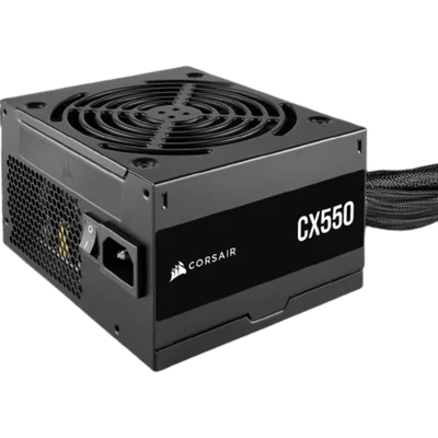 Fonte Corsair Cx550, 550W, 80 Plus Bronze, Preto - Cp-9020277
