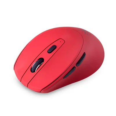Mouse Maxprint Oriente, Sem Fio, 1600DPI, 6 Botões, Vermelho - 60000109