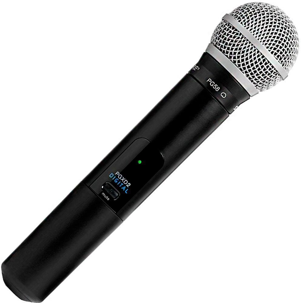 Microfone Sem Fio Shure Pgxd24 Pg58 KaBuM