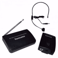 Microfone De Lapela Profissional Tomate, Sem Fio, Wireless, Headset