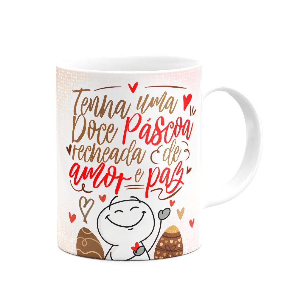 Imagem 3 de 3 do produto Caneca Páscoa Divertida - Tenha Uma Doce Páscoa