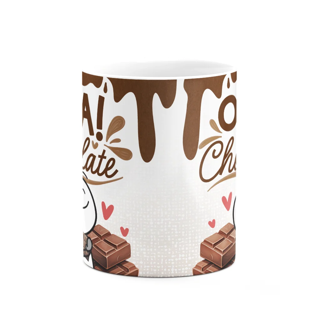 Imagem 2 de 3 do produto Caneca Páscoa Divertida - Oba! É Chocolate!