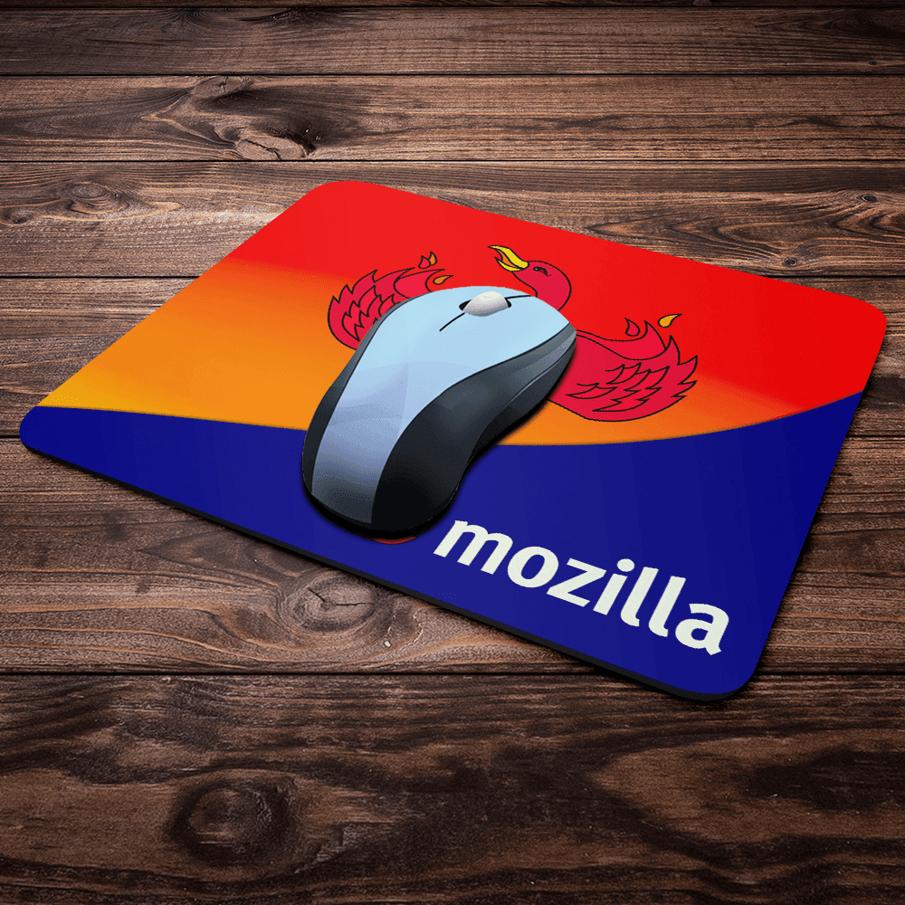 Imagem 3 de 3 do produto Mouse Pad Geek Beginning - Phoenix Mozilla