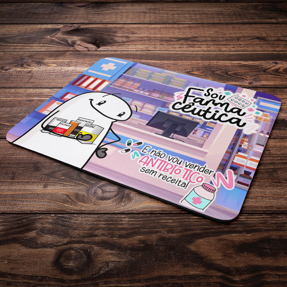 Imagem 3 de 3 do produto Mouse Pad Flork Profissões - Sou Farmacêutica
