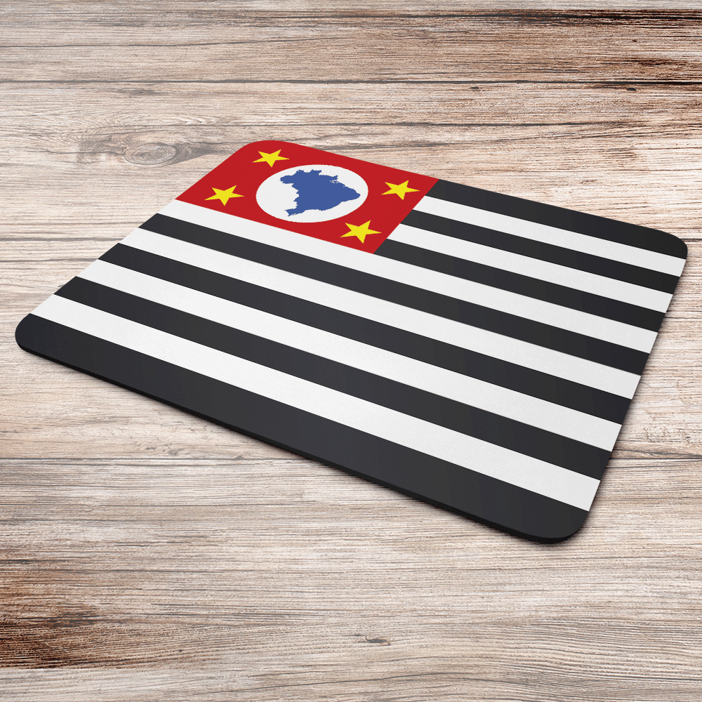 Imagem 3 de 3 do produto Mouse Pad - Bandeiras Dos Estados Brasileiros - São Paulo